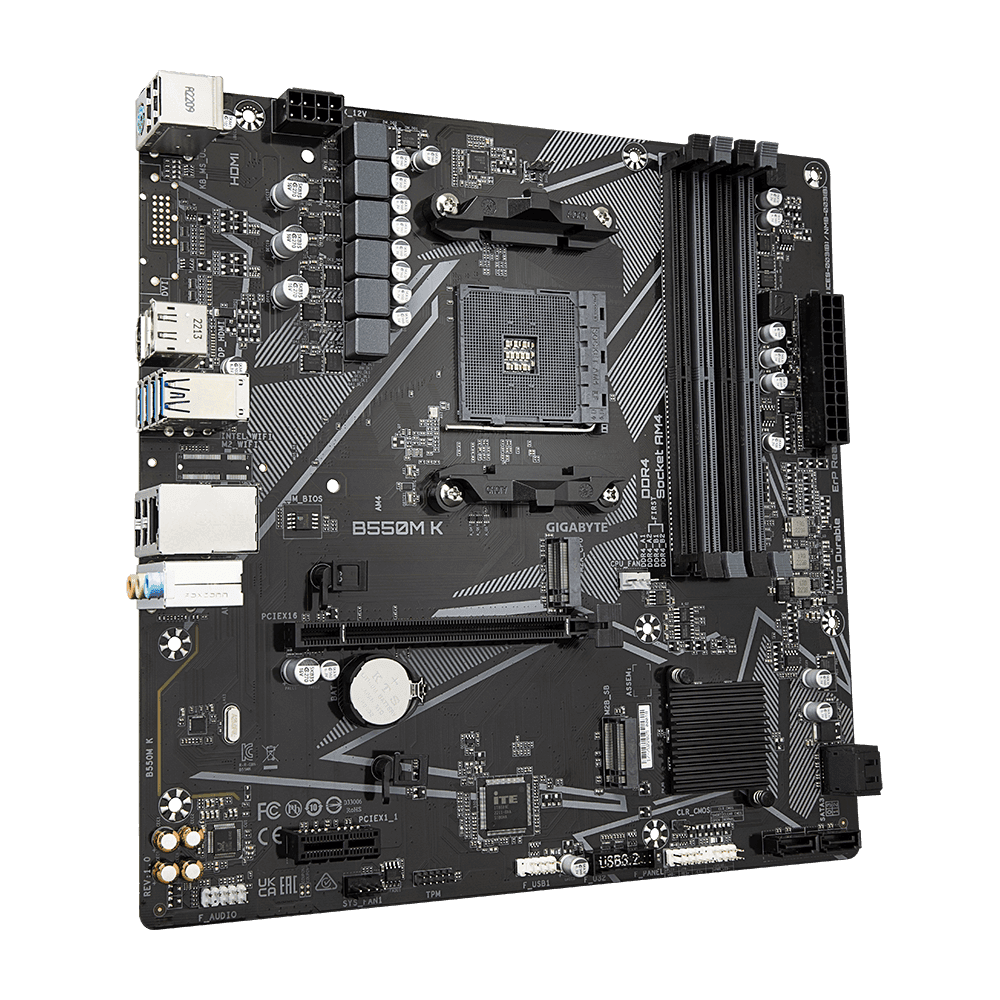 Placa de bază Gigabyte B550M K AM4