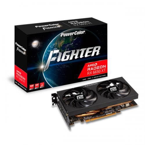 Placa video POWER COLOR AMD Radeon RX 6650 XT 8GB, 128 bit GDDR6, PCIE 4.0, 1xHDMI 3x DP