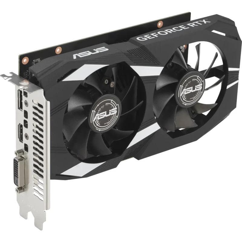Placa Video ASUS DUAL GEFORCE RTX 3050 OC 6GB GDDR6 96 bit