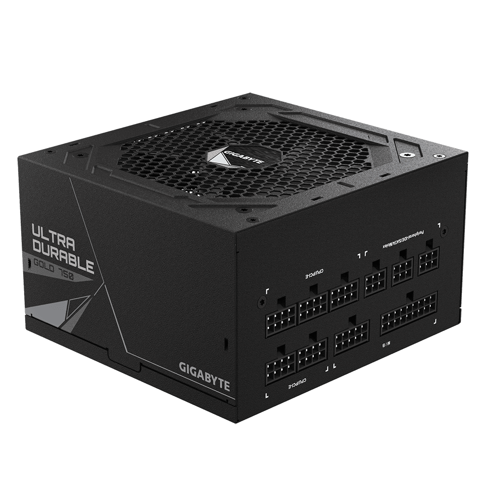 SURSA GB UD750GM 750W 80 PLUS GOLD, ACTIVE PFC, ATX V2.31, ventilator 120mm, negru