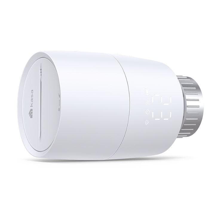 TP-LINK KE100, Termostat smart wireless pentru calorifer, 2.4 GHz Wi-Fi, 868 MHz, Android 5.0 sau mai recentă, iOS 10 sau mai recentă.