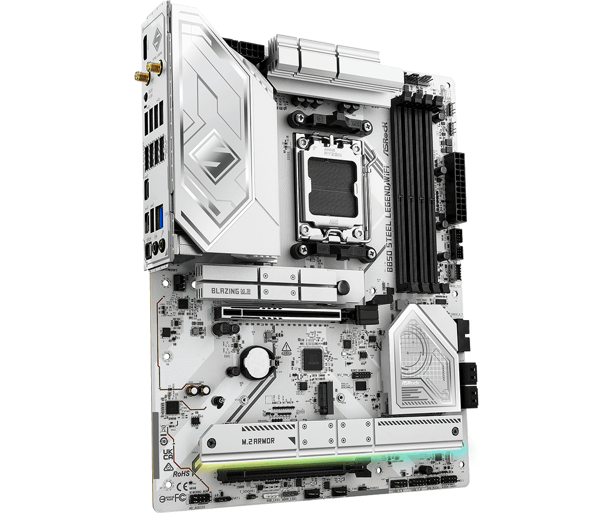 Placa de bază ASRock B850 STEEL LEGEND WIFI AM5