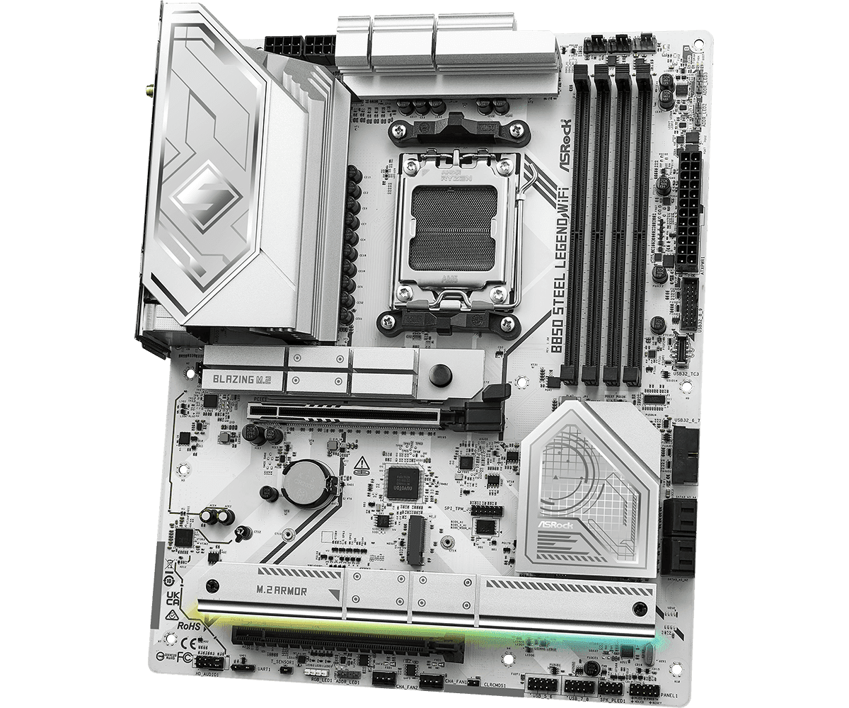 Placa de bază ASRock B850 STEEL LEGEND WIFI AM5