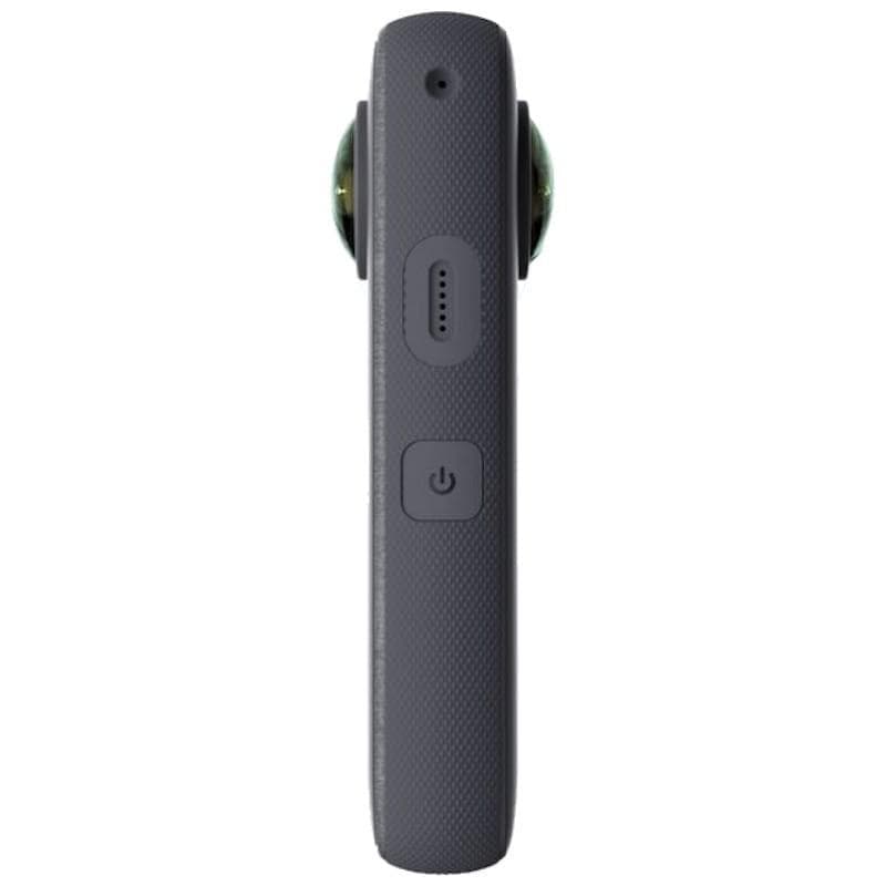 Camera video sport Insta360 ONE X2, 5.7K, 360°, Waterproof(pana la 10 metri), 4 microfoane, Mod Steadycam, InstaPano, Slow Motion, capacitate acumulator 1630 mAh, culoare neagra