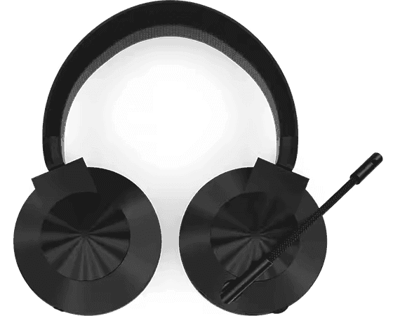 Casti gaming Lenovo Legion 600, Wireless, Multiplatform, Negru, Frecventa de raspuns (Hz): 20 - 20.000 Hz, Diametru difuzor: 50 mm, Impedanta: 32 Ω, Microfon: Da, Greutate: 320 g