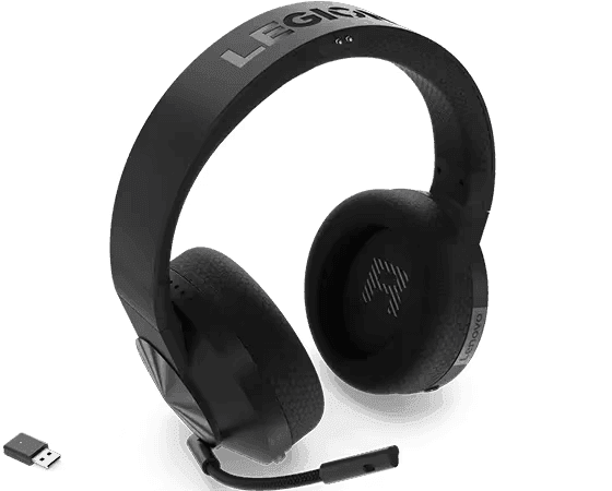 Casti gaming Lenovo Legion 600, Wireless, Multiplatform, Negru, Frecventa de raspuns (Hz): 20 - 20.000 Hz, Diametru difuzor: 50 mm, Impedanta: 32 Ω, Microfon: Da, Greutate: 320 g