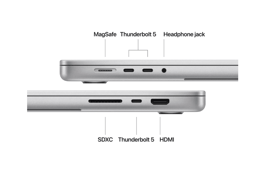 MacBook Pro 16.2"/Apple M4 Pro (CPU 14-core, GPU 20-core, Neural Engine16-core)/24GB/1TB - Silver - INT KB (cto from MX2T3RO/A)