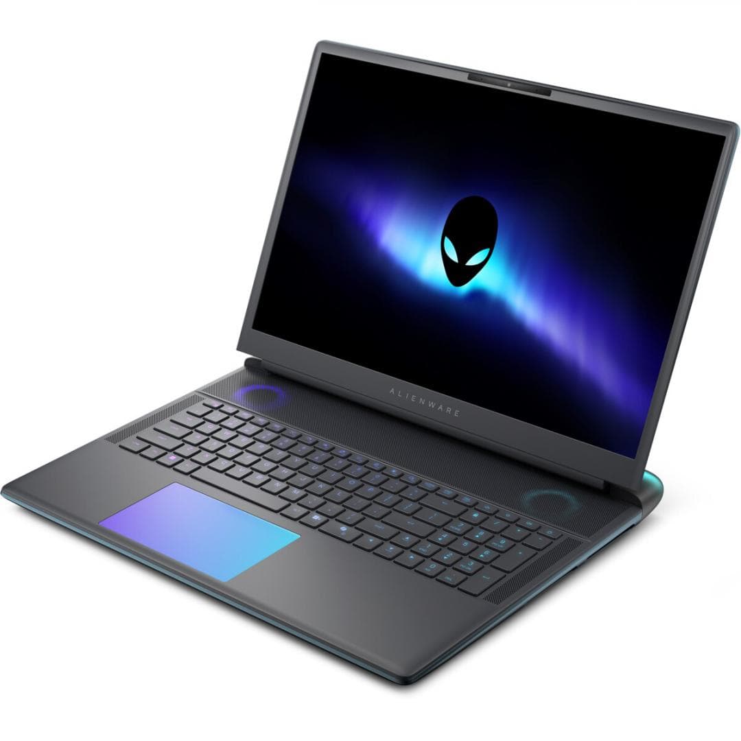 Laptop Gaming Alienware 18 Area-51 AA18250, 18.0" QHD+ 300Hz 3ms 100% DCI-P3 500 nit, ComfortView+, NVIDIA G-SYNC + Advanced Optimus, 4K Camera, Intel(R) Core Ultra 9 processor 275HX (24-Core, 36MB Total Cache, 2.7GHz to 5.4GHz), NVIDIA GeForce RTX 5080 16 GB GDDR7, 64GB, 2x32GB, DDR5, 6400MT/s, 8TB