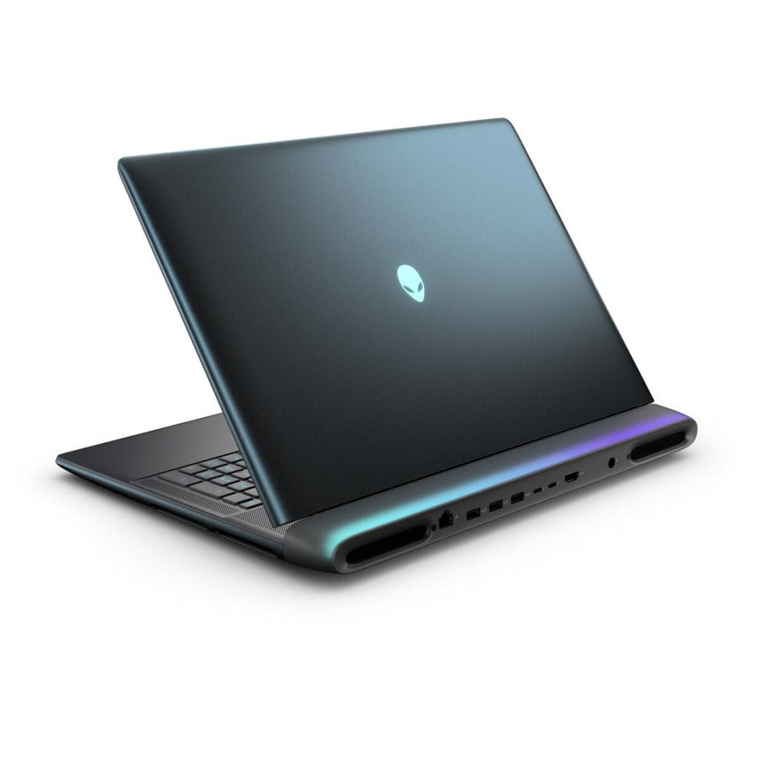 Laptop Gaming Alienware 18 Area-51 AA18250, 18.0" QHD+ 300Hz 3ms 100% DCI-P3 500 nit, ComfortView+, NVIDIA G-SYNC + Advanced Optimus, 4K Camera, Intel(R) Core Ultra 9 processor 275HX (24-Core, 36MB Total Cache, 2.7GHz to 5.4GHz), NVIDIA GeForce RTX 5080 16 GB GDDR7, 64GB, 2x32GB, DDR5, 6400MT/s, 8TB