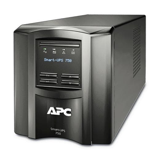 UPS APC Smart-UPS SMT line-interactive / sinusoidala 750VA / 500W 6conectori C13, baterie RBC48, optional extindere garantie cu 1/3 ani (WBEXTWAR1 YR-SP-02/WBEXTWAR3YR-SP-02)cu smart conect,3 ani garantie echipament si 2 ani garantie baterie