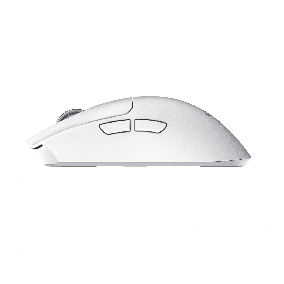 Mouse wireless Razer Viper V4 Pro, Razer™ Focus Pro 50K Optical Sensor Gen-3, durata de viata baterie pana la 180 ore, switch Razer™ Optical Mouse Switches Gen-4, alb