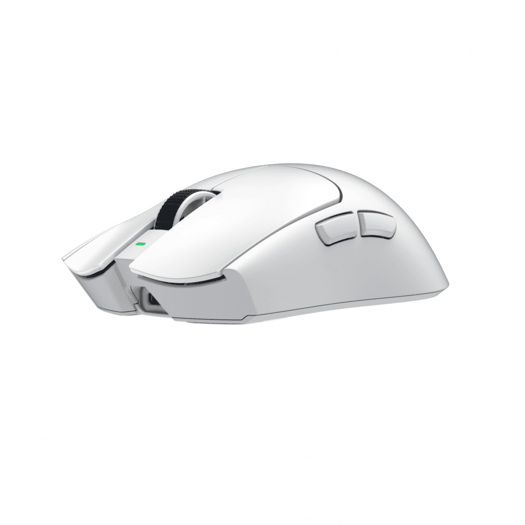 Mouse wireless Razer Viper V4 Pro, Razer™ Focus Pro 50K Optical Sensor Gen-3, durata de viata baterie pana la 180 ore, switch Razer™ Optical Mouse Switches Gen-4, alb