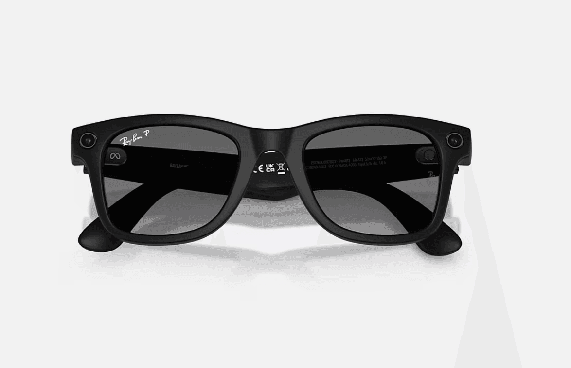 ORW4012 META WAYFARER High Bridge Fit - Matte Black - Polar Gradient Graphite Gen 2