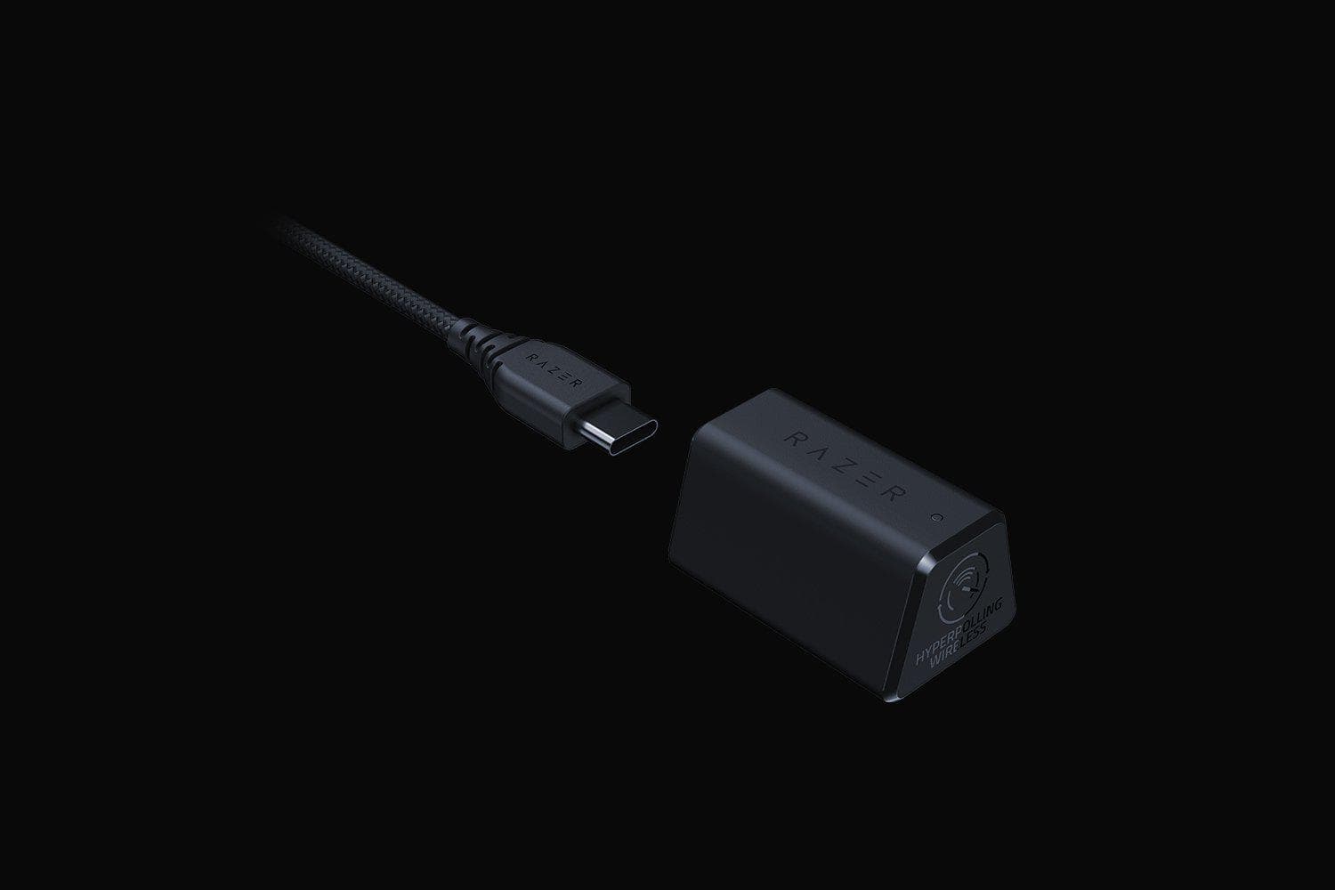Mouse Razer DeathAdder V3 Pro optic, numar butoane progamabile 5, rezolutie 30000 DPI, negru, include Dongle wireless HyperPolling