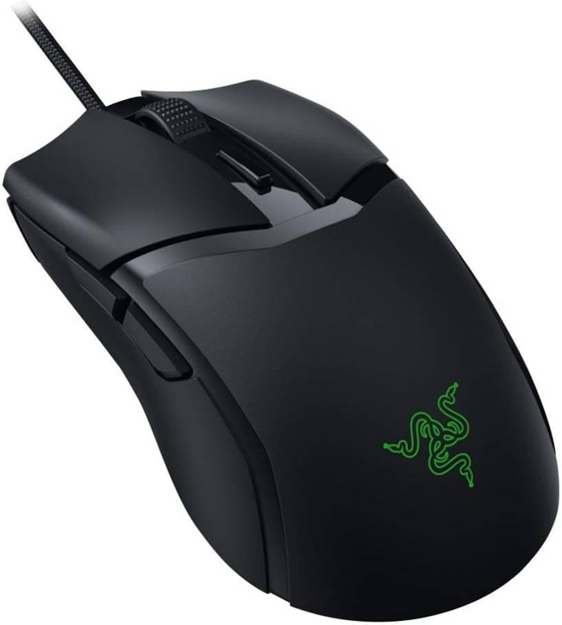 Mouse gaming Cobra cu fir Razer 8500 DPI 6 butoane programabile iluminare RGB, negru