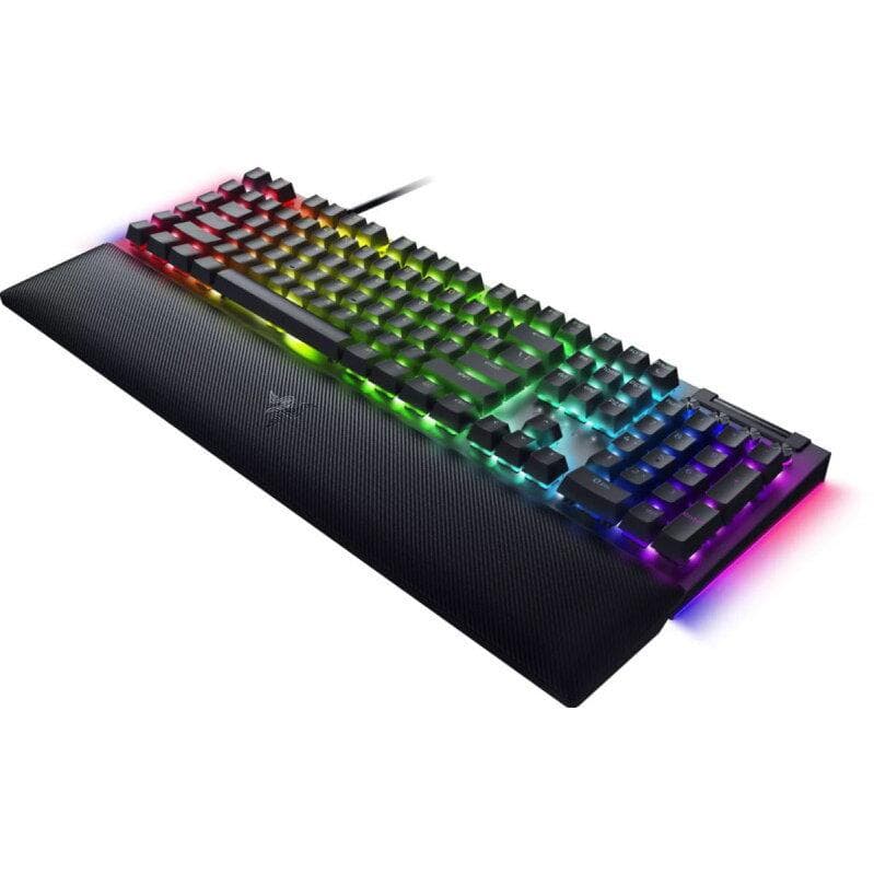 Tastatura mecanica gaming BlackWidow V4 (Green Switch), negru