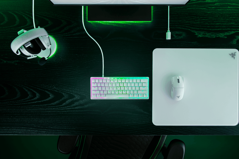 Tastatura mecanica Razer Huntsman V3 Pro Tenkeyless , iluminare Razer Chroma RGB, US layout, negru