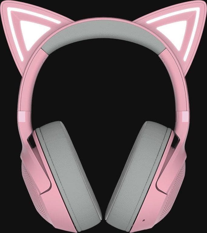 Casti Razer Kraken Kitty V2 Bluetooth 5.2Quartz Edition