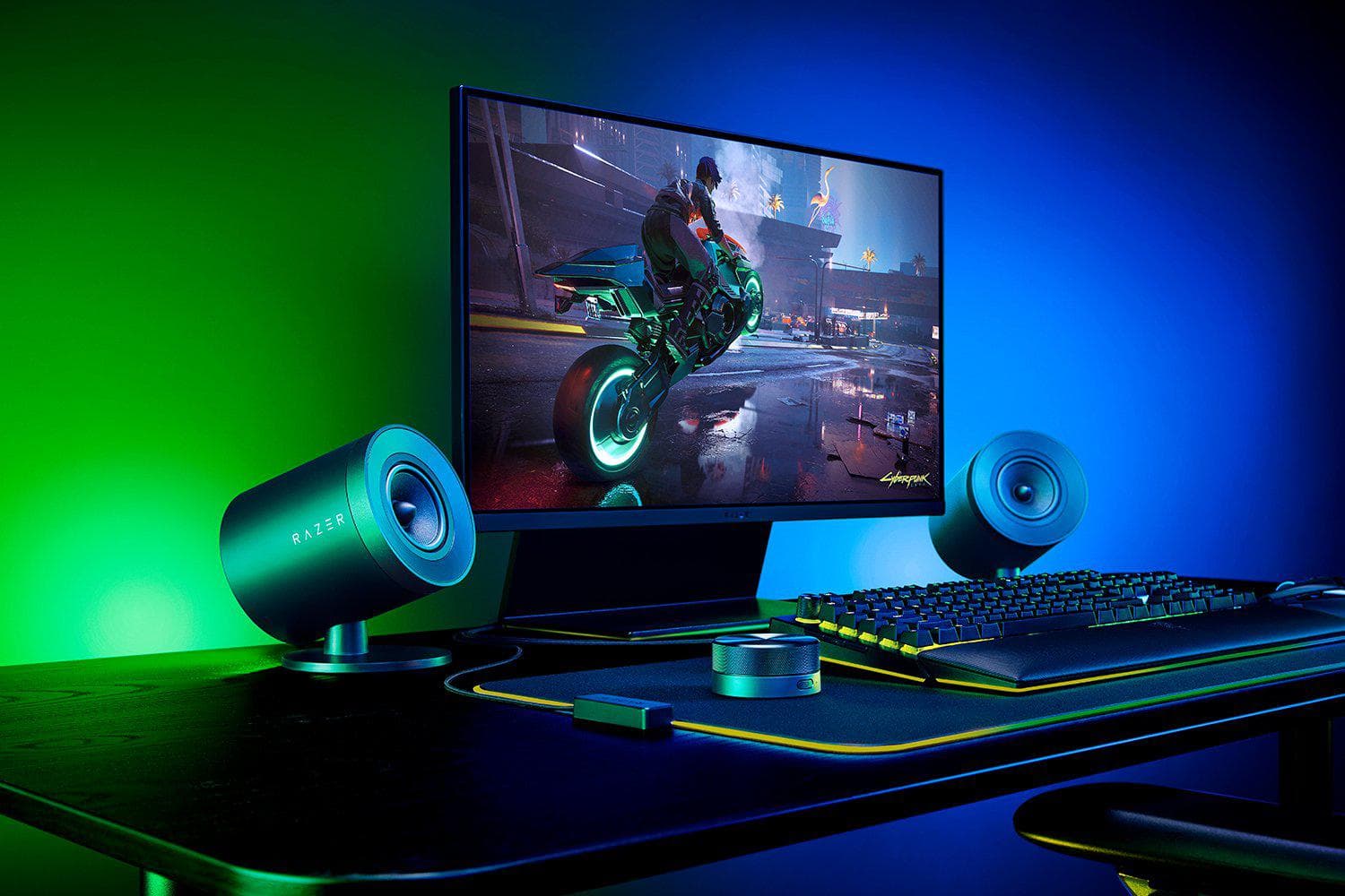 Sistem audio 2.1 Razer Nommo V2 Pro, wireless, bluetooth 5.3, negru