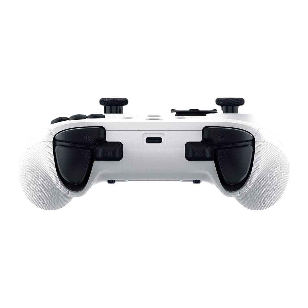 Controller cu fir Razer Wolverine V3 Tournament Edition, compatibil XBOX & PC, butoane de actiune mecanice Razer Mecha Tactile, butoane analogice Anti-drift Hall, lungime cablu 3m, interfata USB-C la USB-A, alb