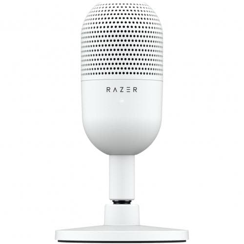 Microfon Razer Seiren V3 Chroma RGB USB, frecventa raspuns 20 Hz - 20000 Hz, sensibilitate 110 dB (THD > 1% at 1 kHz), alb