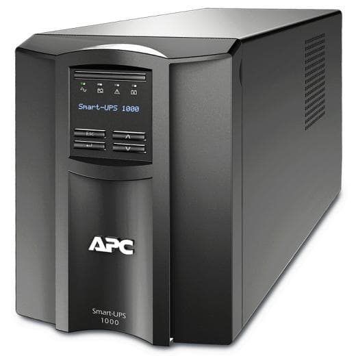 UPS APC Smart-UPS SMT line-interactive / sinusoidala 1000VA / 700W 8conectori C13, baterie RBC6, optional extindere garantie cu 1/3 ani (WBEXTWAR 1YR-SP-02/WBEXTWAR3YR-SP-02) cu Smart Conect,3 ani garantie echipament si 2 ani garantie baterie