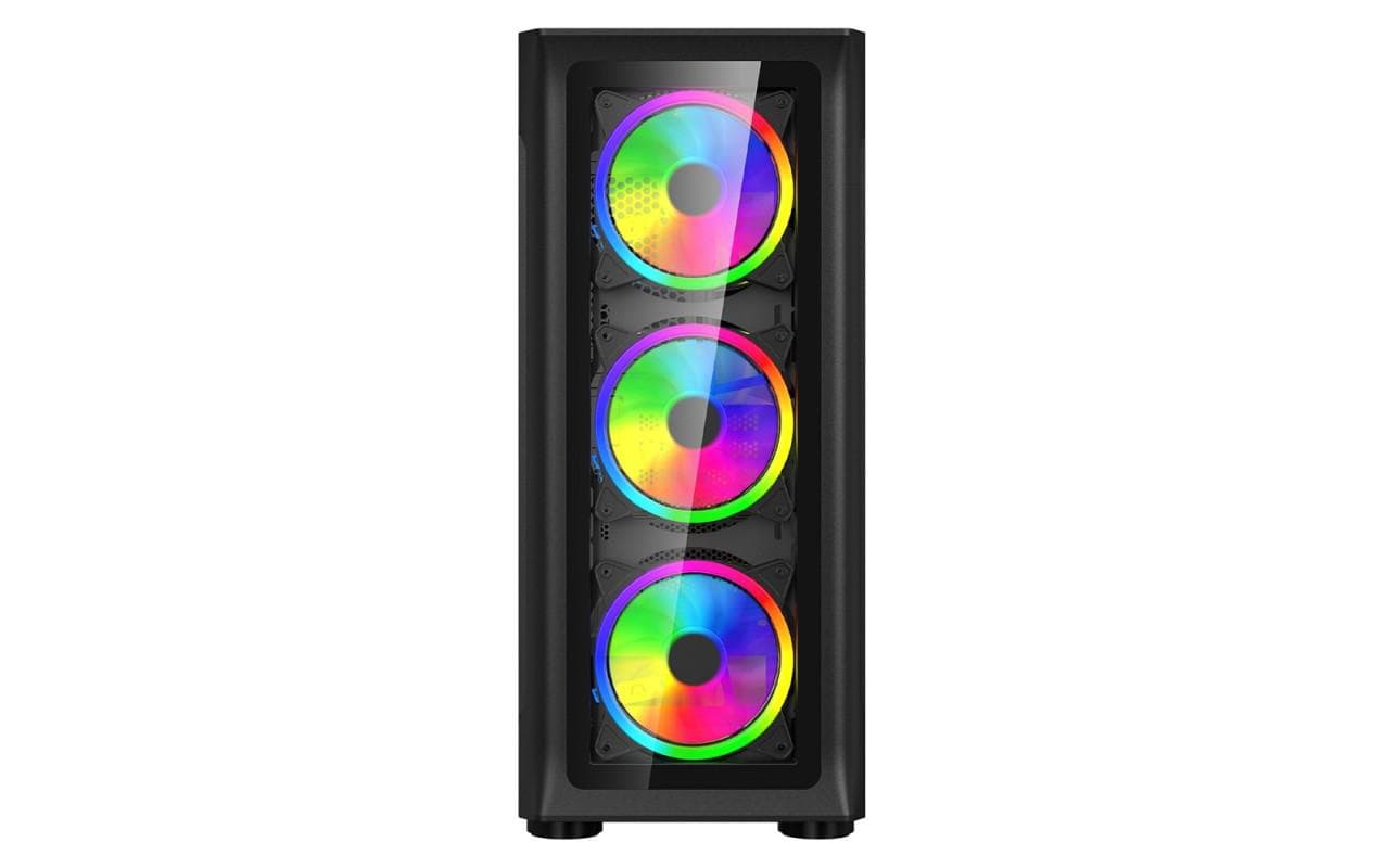 Carcasa Spacer SHIELD Mid Tower NEGRU