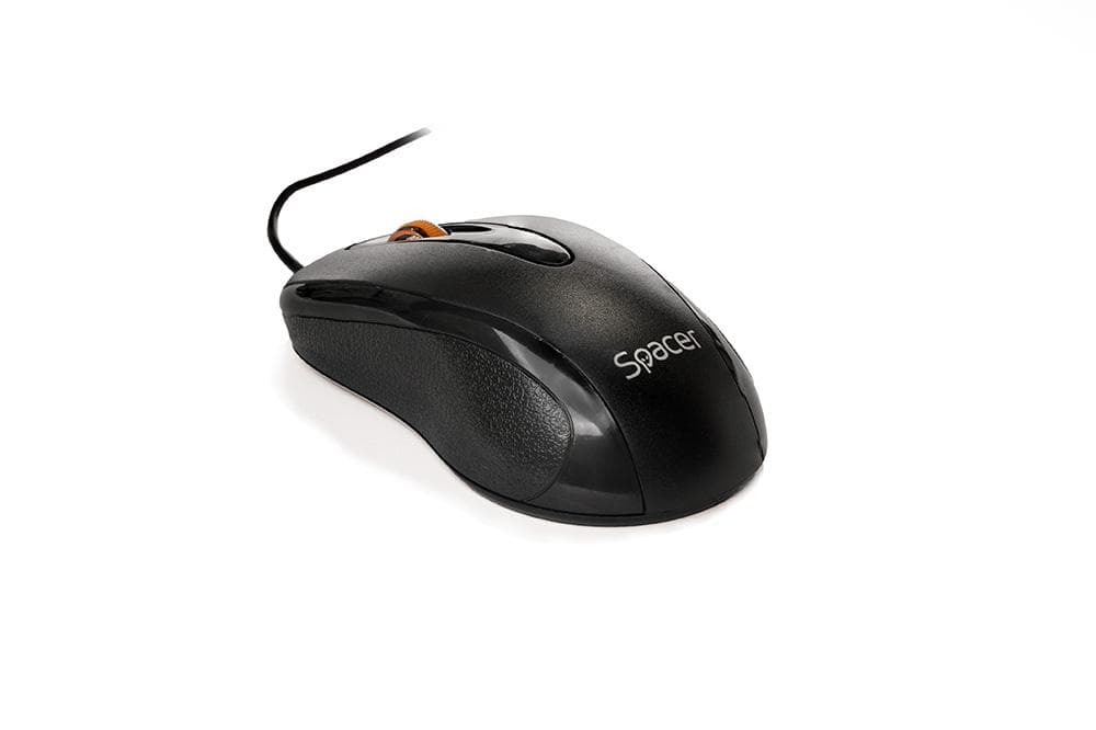 KIT Tastatura si Mouse Spacer SPDS-S6201 cu fir, USB, tastatura „SPKB- S62" + mouse optic „SPMO-F01", black, „SPDS-S6201”