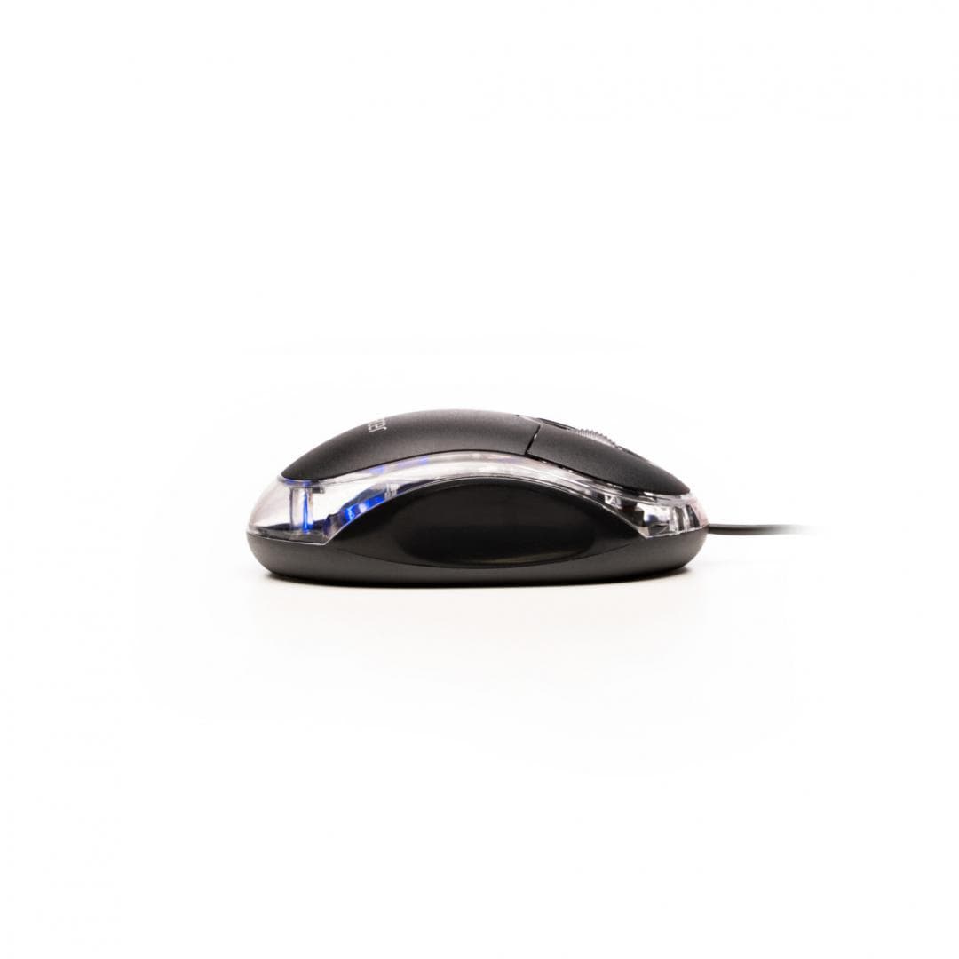 MOUSE Spacer, PC sau NB, cu fir, USB, optic, 800 dpi, butoane/scroll 3/1, negru, SPMO-080