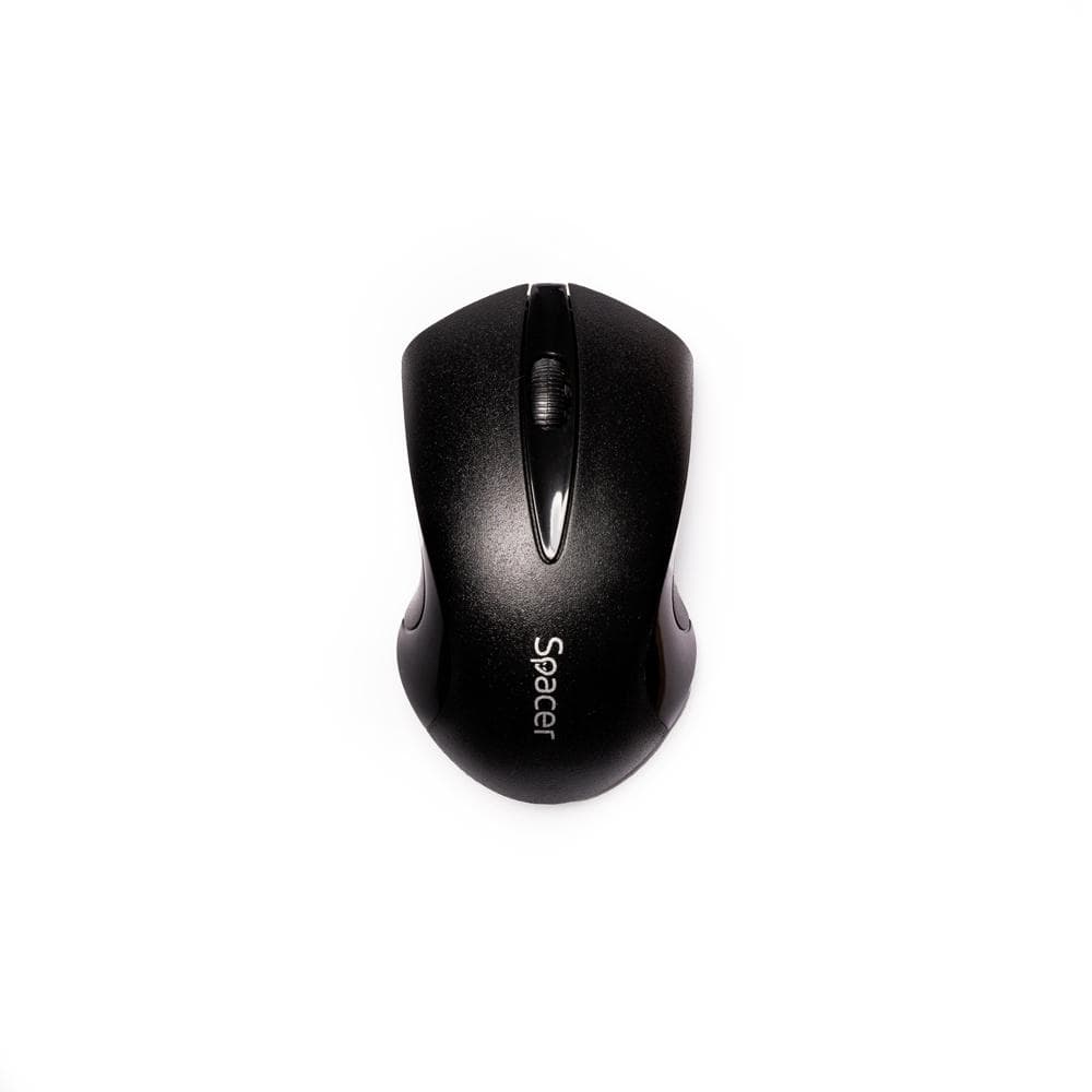 Mouse spacer SPMO-W12, wireless, 1000DPI, 3 butoane, functie auto sleep, negru