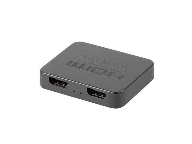 Splitter video Lanberg HDMI->2X HDMI 4K, rezolutie maxima 3840 x 2160 px, lungime cablu 80cm, negru