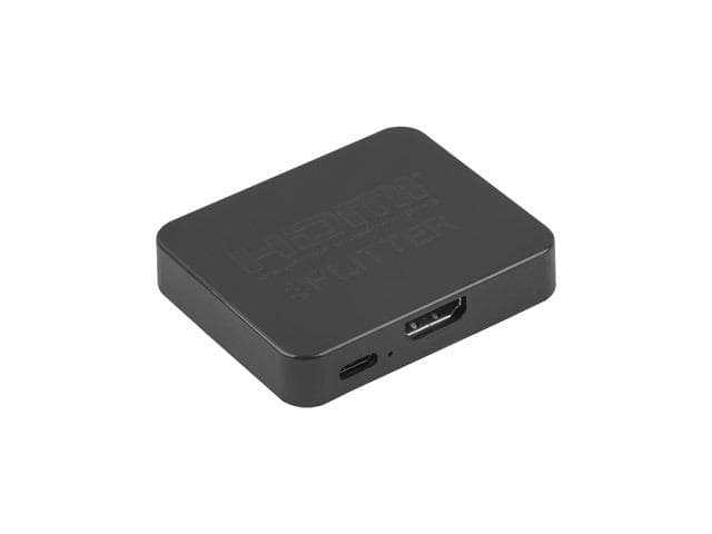 Splitter video Lanberg HDMI->2X HDMI 4K, rezolutie maxima 3840 x 2160 px, lungime cablu 80cm, negru