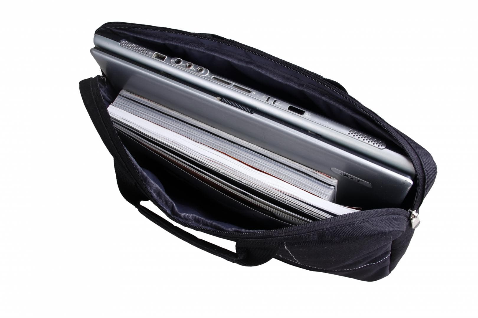 Geanta notebook Serioux, SRX-8915, dimensiuni: 42 x 4.5 x 29.5 cm, compartiment laptop: max 15.6", curea de umar ajustabila, material poliester