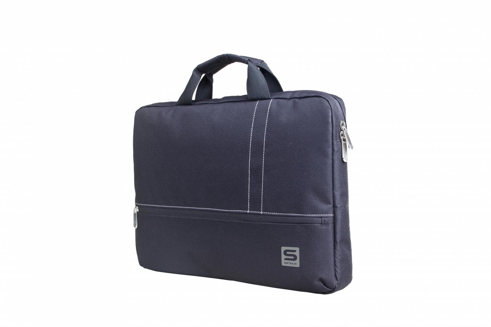Geanta notebook Serioux, SRX-8915, dimensiuni: 42 x 4.5 x 29.5 cm, compartiment laptop: max 15.6", curea de umar ajustabila, material poliester