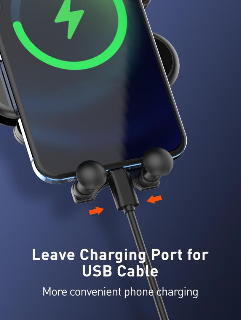 Suport auto telefon Gravity Serioux CH04,  Material: ABS, Mod de instalare: tip cataramă, poziție fixă: aerisire, culoare: negru, potrivit pentru: telefon mobil