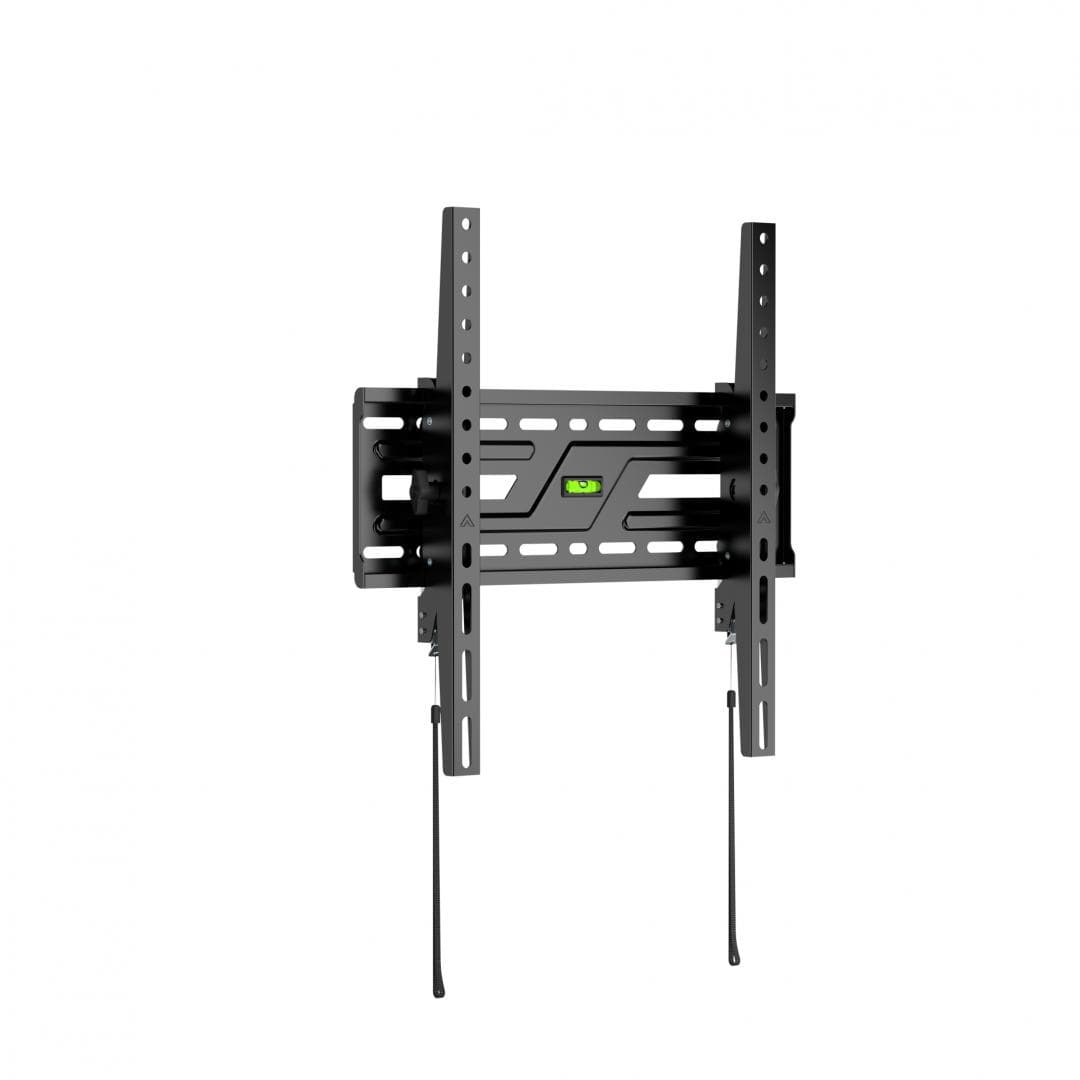 Suport perete TV Serioux 32-75" Tilt 75kg Profil 50mm Material: Otel Finisarea suprafeței: vopsea electrostatica Dimensiune ecran: 32"-75" Compatibilitate VESA: 75x75, 100x100, 100x150, 150x100, 100x200, 200x100, 150x150, 200x200, 200x300, 300x200, 200x400, 400x200, 300x300, 300x400, 400x300