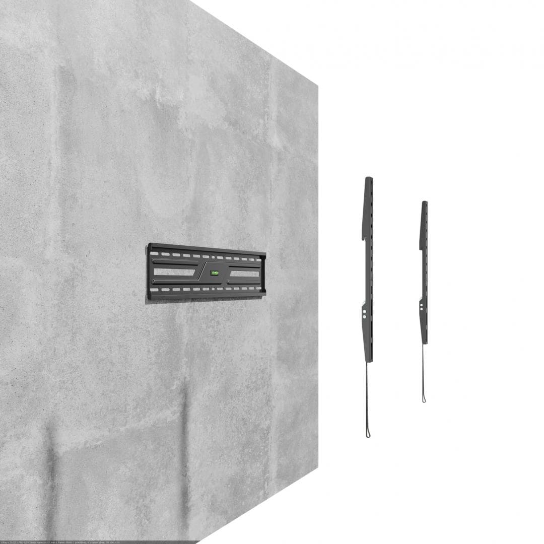 Suport perete TV Serioux 37-86" Fix 75kg Profil 24mm Material: Otel Finisarea suprafeței: vopsea electrostatica Dimensiune ecran: 37"-86" Compatibilitate VESA: 75x75, 100x100, 100x150, 150x100, 100x200, 200x100, 150x150, 200x200, 200x300, 300x200, 200x400, 400x200, 300x300, 300x400, 400x300