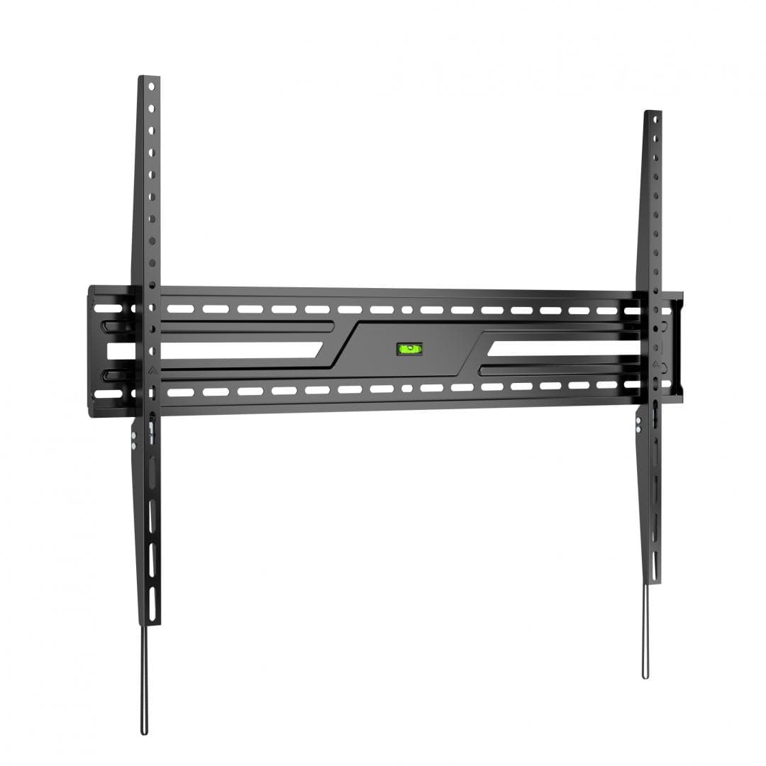 Suport perete TV Serioux 43-100" Fix 75kg Profil 30mm Material: Otel Finisarea suprafeței: vopsea electrostatica Dimensiune ecran: 43"-100" Compatibilitate VESA: 50x50, 75x75, 100x100, 100x150, 150x100, 100x200, 200x100, 150x150, 200x200, 200x300, 300x200, 200x400, 400x200, 300x300, 300x400