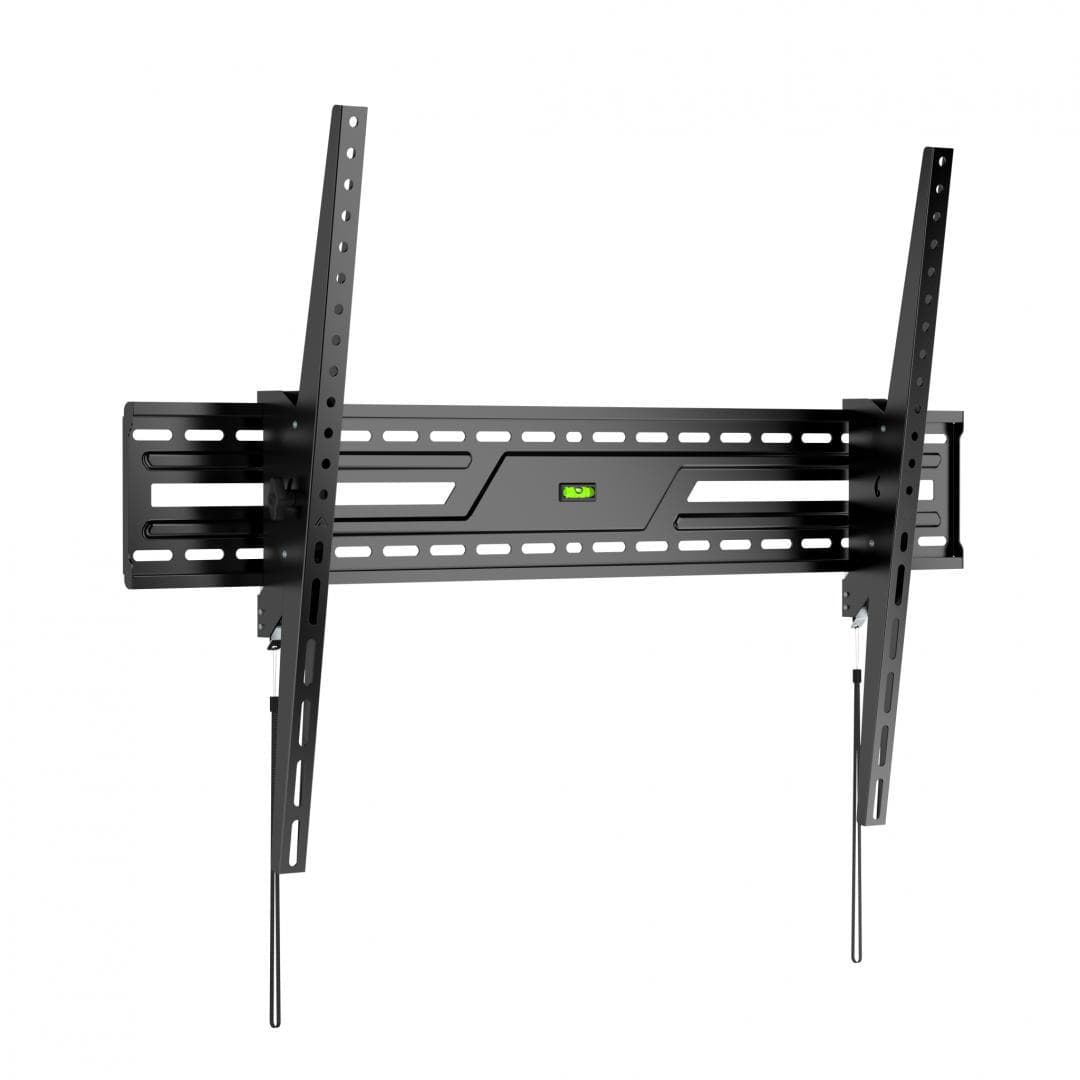 Suport perete TV Serioux 43-100" Tilt 75kg Profil 85mm Material: Otel Finisarea suprafeței: vopsea electrostatica Dimensiune ecran: 43"-100" Compatibilitate VESA: 75x75, 100x100, 100x150, 150x100, 100x200, 200x100, 150x150, 200x200, 200x300, 300x200, 200x400, 400x200, 300x300, 300x400, 400x300
