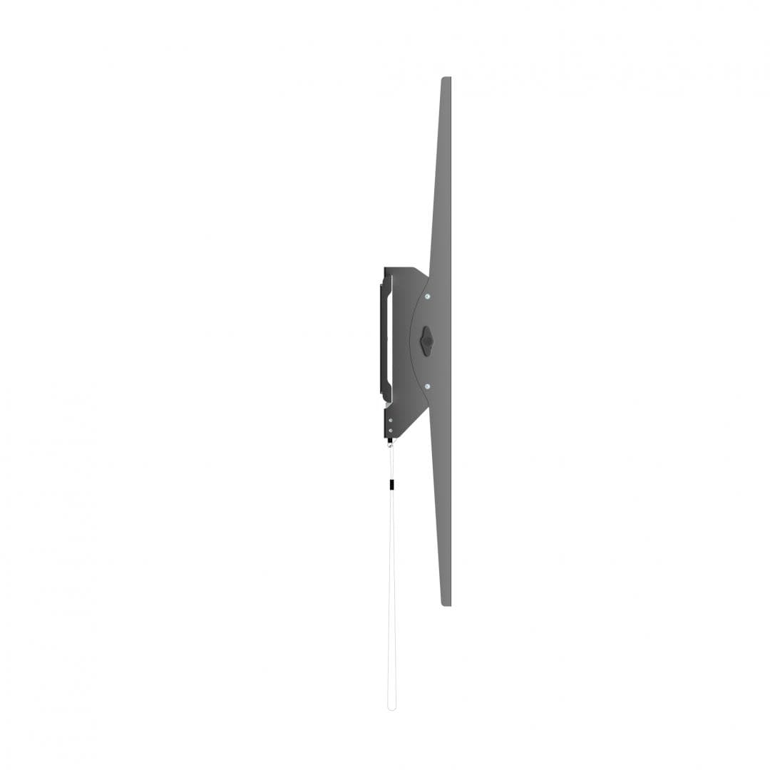Suport perete TV Serioux 43-100" Tilt 75kg Profil 85mm Material: Otel Finisarea suprafeței: vopsea electrostatica Dimensiune ecran: 43"-100" Compatibilitate VESA: 75x75, 100x100, 100x150, 150x100, 100x200, 200x100, 150x150, 200x200, 200x300, 300x200, 200x400, 400x200, 300x300, 300x400, 400x300