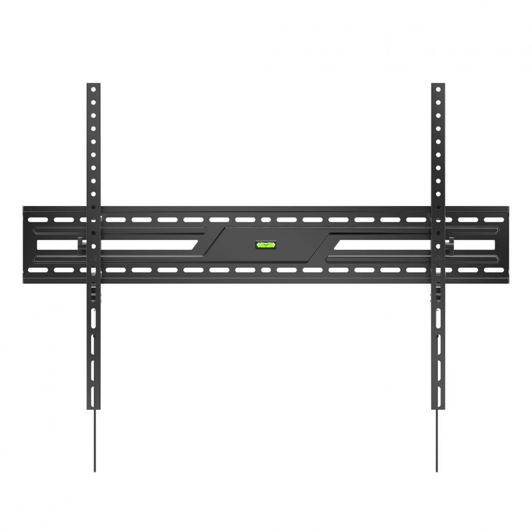 Suport perete TV Serioux 43-100" Tilt 75kg Profil 85mm Material: Otel Finisarea suprafeței: vopsea electrostatica Dimensiune ecran: 43"-100" Compatibilitate VESA: 75x75, 100x100, 100x150, 150x100, 100x200, 200x100, 150x150, 200x200, 200x300, 300x200, 200x400, 400x200, 300x300, 300x400, 400x300