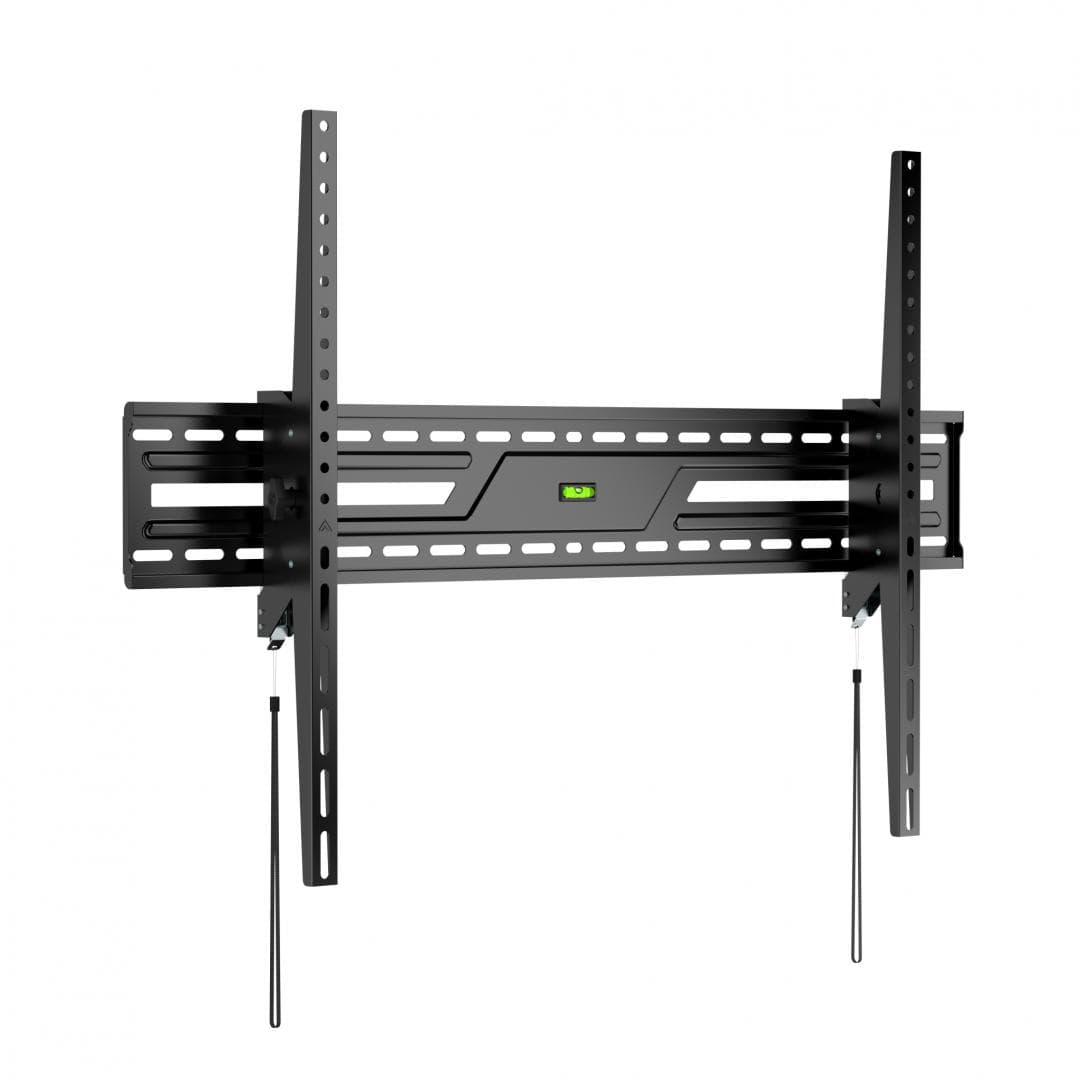 Suport perete TV Serioux 43-100" Tilt 75kg Profil 85mm Material: Otel Finisarea suprafeței: vopsea electrostatica Dimensiune ecran: 43"-100" Compatibilitate VESA: 75x75, 100x100, 100x150, 150x100, 100x200, 200x100, 150x150, 200x200, 200x300, 300x200, 200x400, 400x200, 300x300, 300x400, 400x300