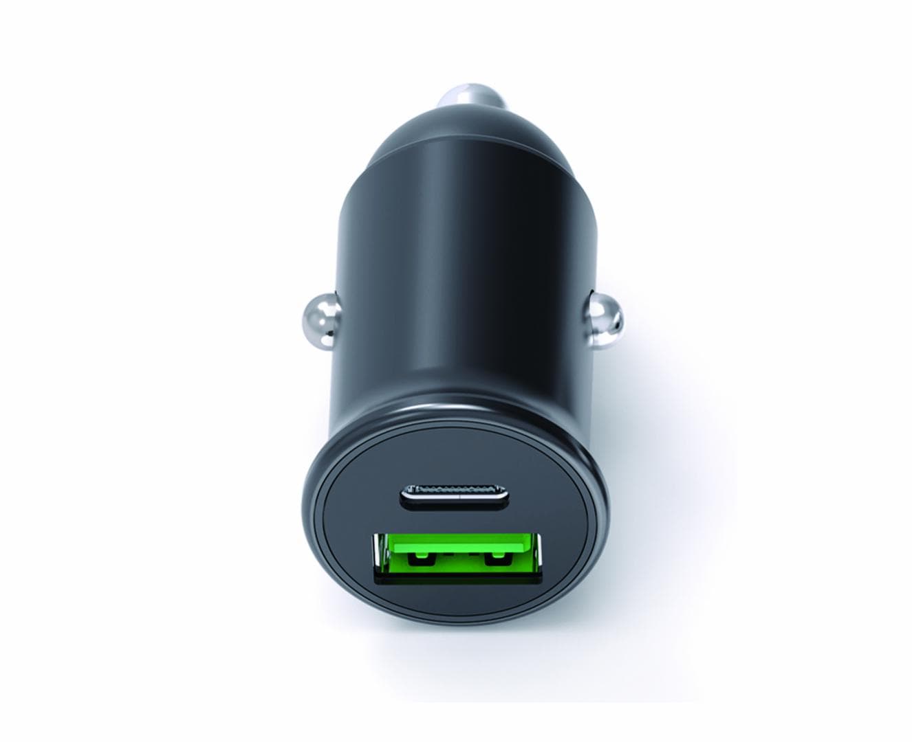 INCARCATOR AUTO SERIOUX 60W 12V, Alimentator/încărcător auto cu USB, Ieșire USB-C & USB-A