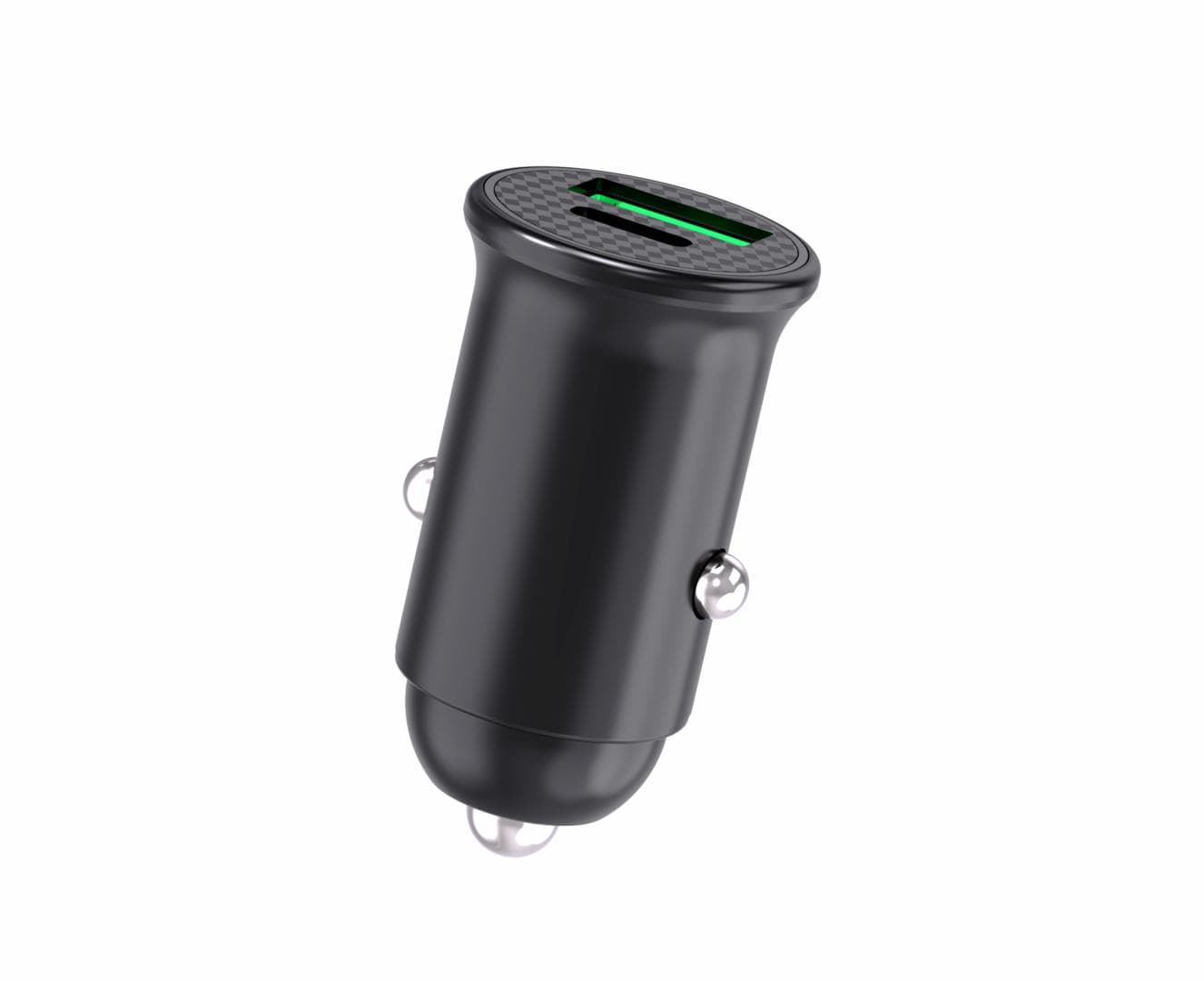 INCARCATOR AUTO SERIOUX 60W 12V, Alimentator/încărcător auto cu USB, Ieșire USB-C & USB-A