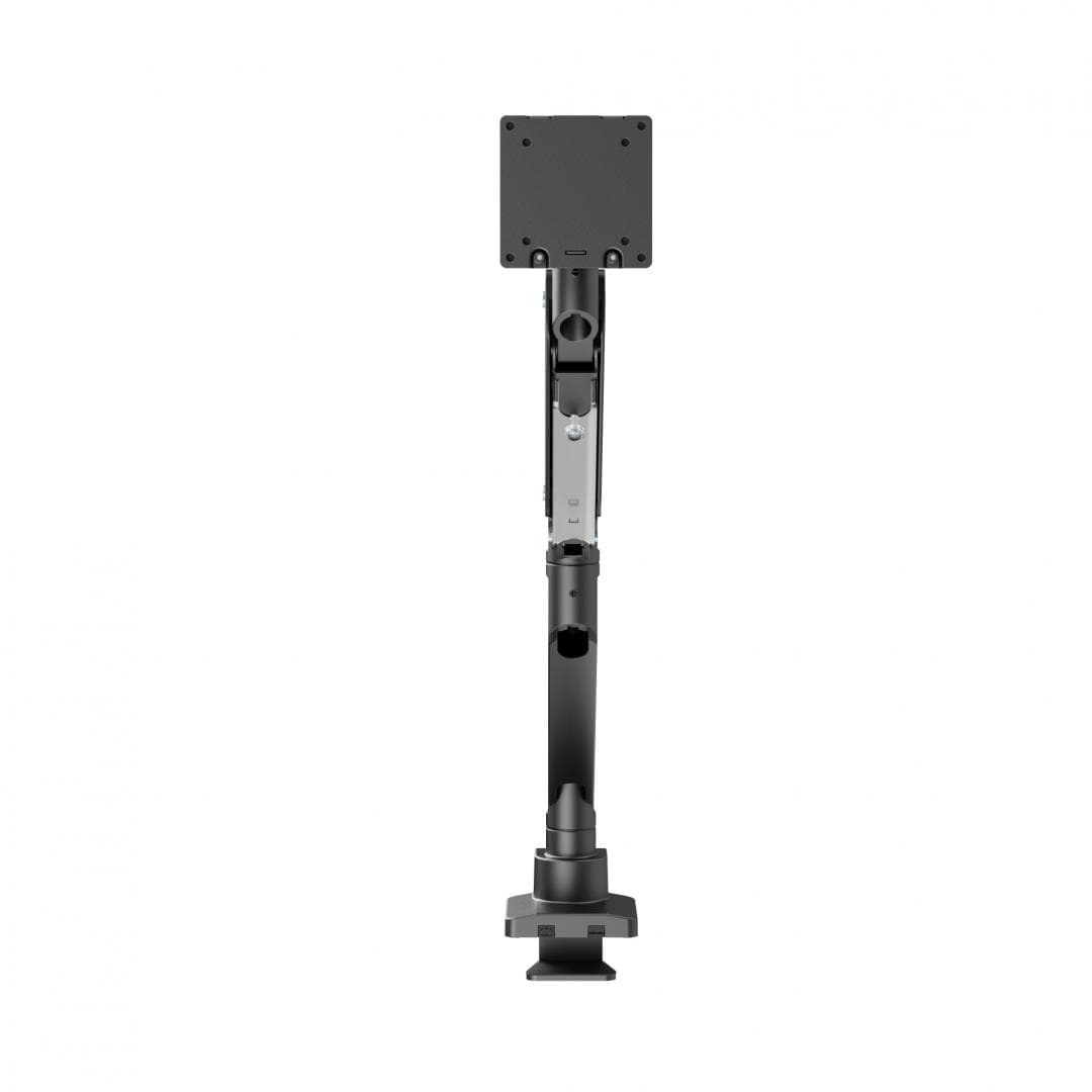Suport monitor Serioux MM80-C012, compatibilitate dimensiune ecran 17"-57", arc cu gaz, greutate maximă suportata: (per ecran): 2~27 kg, greutate maximă suportata pentru ecran curbat (per ecran): 1 ~ 22 kg, VESA: 75x75, 100x100, 100x200, 200x100, 200x200, inclinare: +60°~-20°, pivotare: +90°~-90°