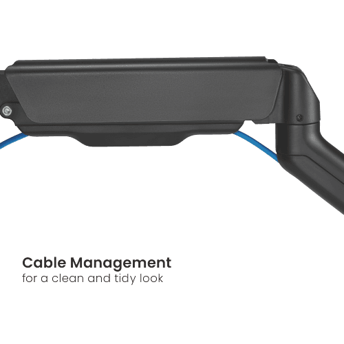 Braț pentru monitor cu contragreutate Material: Oțel, Plastic Tehnologie: Arc Suprafață finisaj : Vopsit electrostatic, Acoperire cu Pulbere Dimensiune compatibila ecran: 17"-32" Greutate maxima (pe ecran): 2~9 kg Compatibilitate VESA: 75x75, 100x100 Interval de inclinare : +90°-90° Interval de