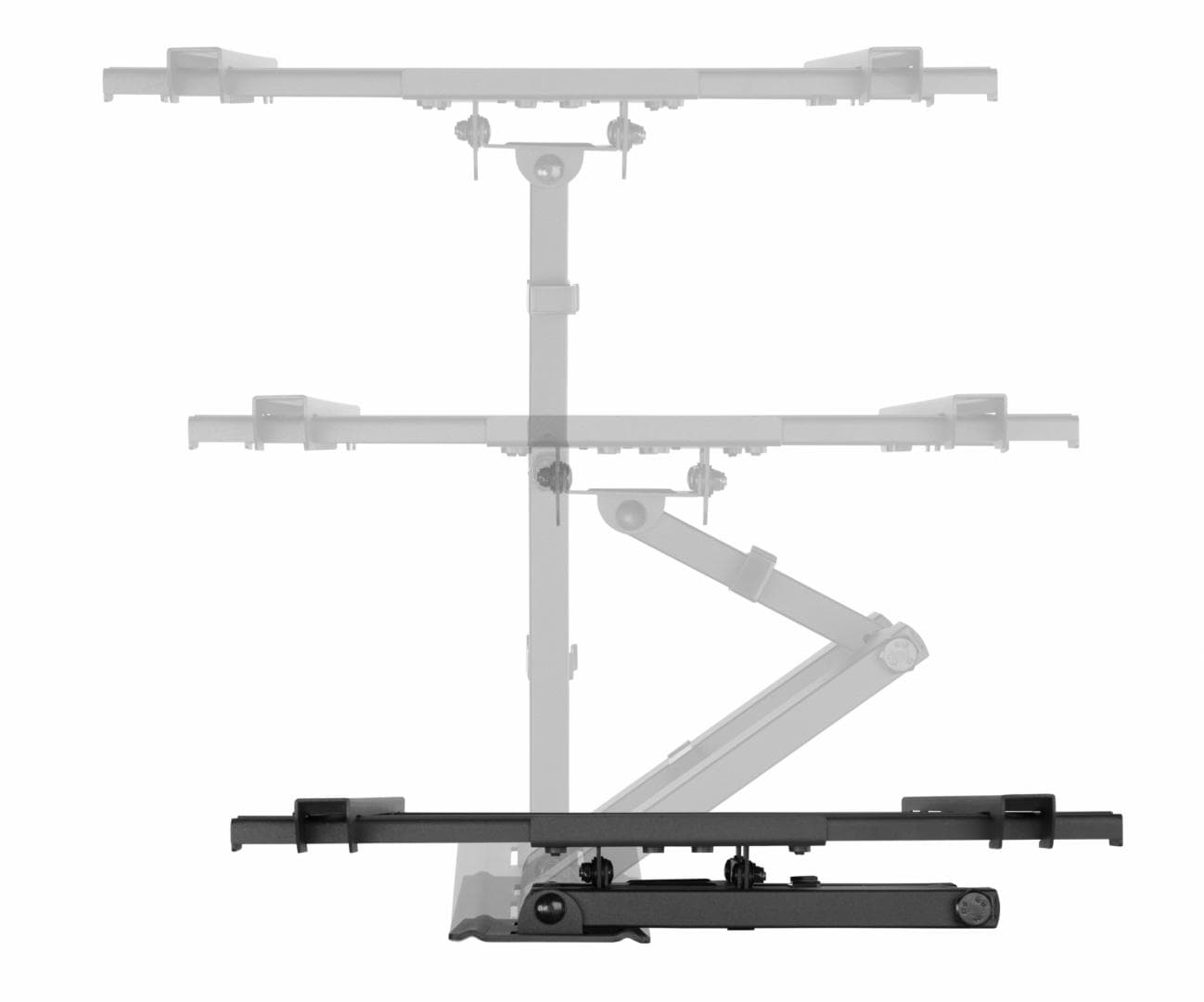 Suport TV de perete Serioux TV61-443, compatibilitate  dimensiune ecran: 32"-70", compatibilitate VESA: 200x100, 200x200, 300x200, 400x200, 300x300, 400x300, 400x400, greutate maximă suportata:  50kg, distanta fata de perete: 78~442mm, inclinare:  +3°~-15°, pivotare: +90°~-90°, nivel ecran: +3°~-3°