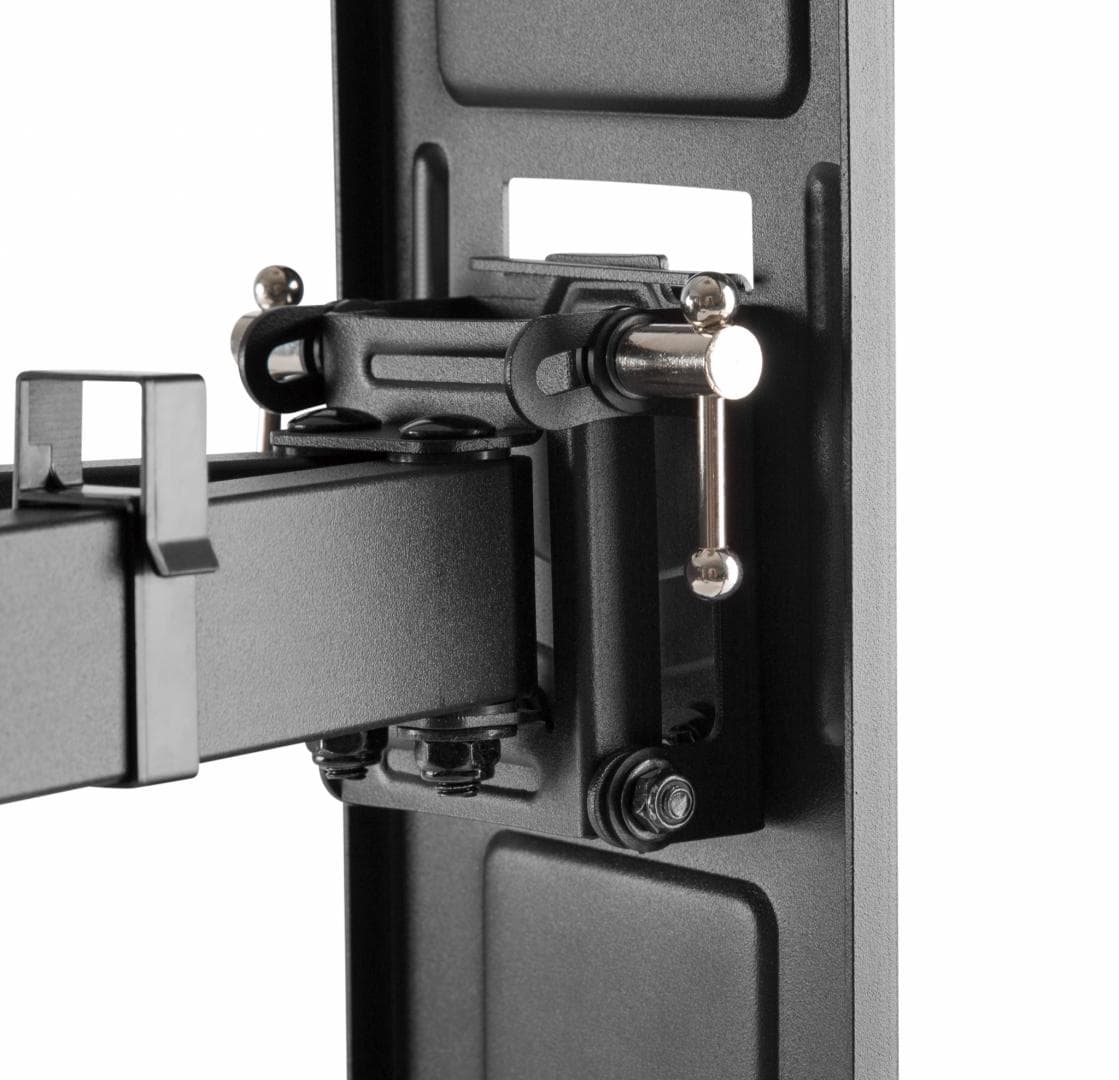 Suport TV de perete Serioux TV61-466, compatibilitate  dimensiune ecran: 37"-80", compatibilitate VESA: 200x200, 300x200, 400x200, 300x300, 400x300, 400x400, 600x400, greutate maximă suportata: 65kg, distanta fata de perete: 77~428mm, inclinare: +3°~-15°, pivotare:  +60°~-60°, nivel ecran: +3°~-3°