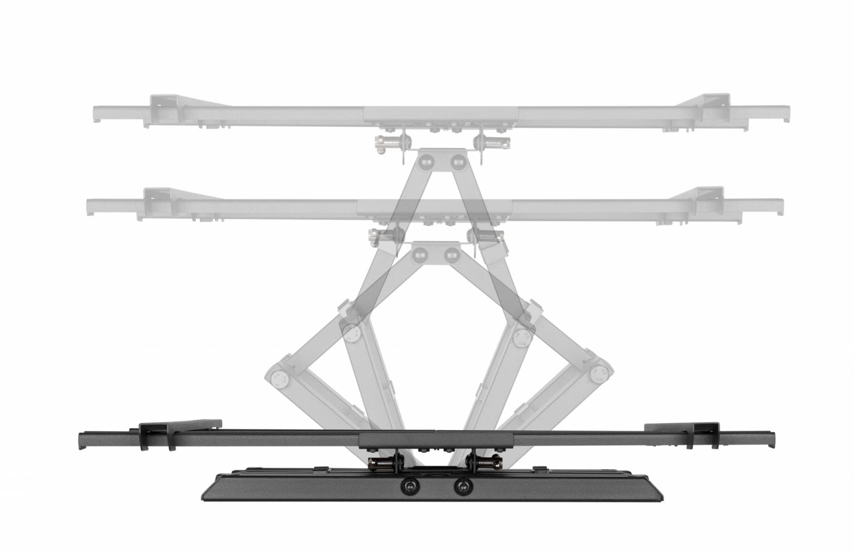 Suport TV de perete Serioux TV61-466, compatibilitate  dimensiune ecran: 37"-80", compatibilitate VESA: 200x200, 300x200, 400x200, 300x300, 400x300, 400x400, 600x400, greutate maximă suportata: 65kg, distanta fata de perete: 77~428mm, inclinare: +3°~-15°, pivotare:  +60°~-60°, nivel ecran: +3°~-3°
