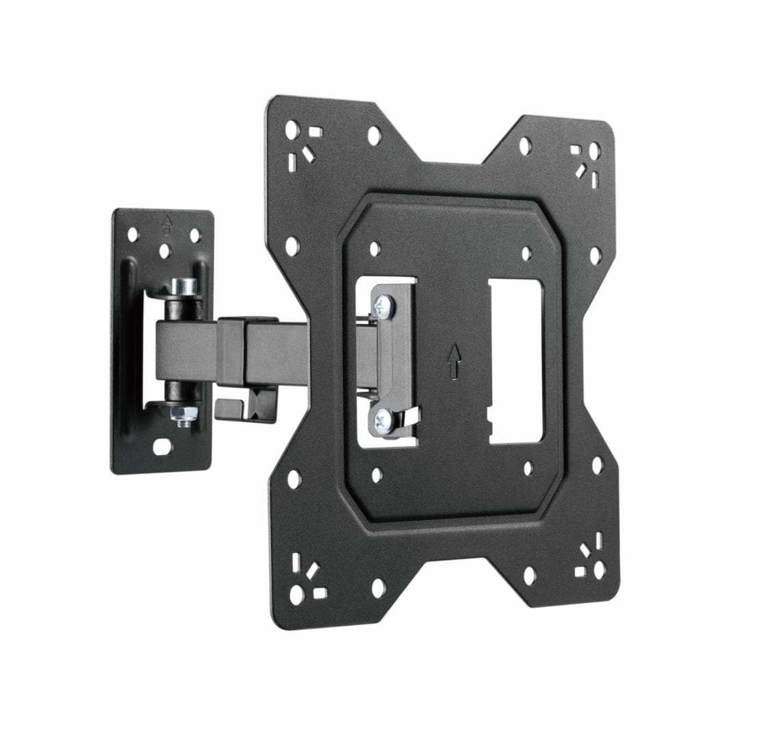 Suport TV de perete Serioux, TV68-221, compatibilitate  dimensiune ecran: 23"-43", compatibilitate VESA:100x100, 100x200, 200x100, 200x200, greutate maximă suportata: 30kg, distanta fata de perete: 56~204mm, inclinare: ＋5°～-8°, pivotare: +90°~-90°